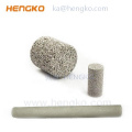 Hengko Custom 0,2-90 микрон Пористый спеченный металлический картридж для промышленной и медицинской очистки и фильтрации